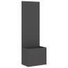 Écran de confidentialité de jardin Fretwork Noir 50 x 150 cm 537472537472