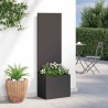Écran de confidentialité de jardin Fretwork Noir 50 x 150 cm 537472537472