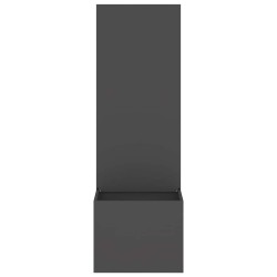 Écran de confidentialité de jardin Fretwork Noir 50 x 150 cm 537472537472