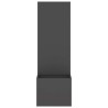 Écran de confidentialité de jardin Fretwork Noir 50 x 150 cm 537472537472