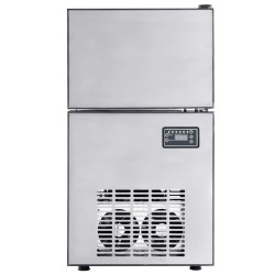 Fabricant de cubes de glace avec porte Argenté 43 x 40 x 71 cm 537474537474