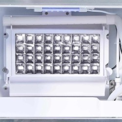 Fabricant de cubes de glace avec porte Argenté 43 x 40 x 71 cm 537474537474