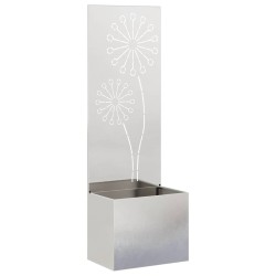 Écran de confidentialité de jardin Fretwork Argent 50 x 150 cm 537475537475
