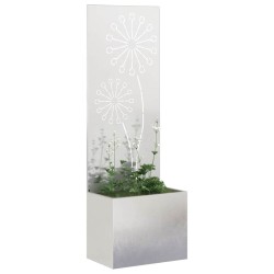 Écran de confidentialité de jardin Fretwork Argent 50 x 150 cm 537475537475