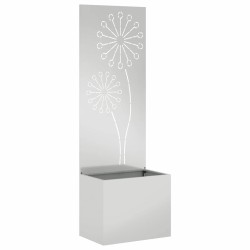 Écran de confidentialité de jardin Fretwork Argenté 50 x 150 cm 537476537476