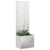 Écran de confidentialité de jardin Floral Argent 50 x 150 cm 537477537477