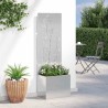 Écran de confidentialité de jardin Floral Argent 50 x 150 cm 537477537477