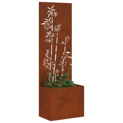 Écran de confidentialité de jardin Floral Rouillé 50 x 150 cm 537478537478