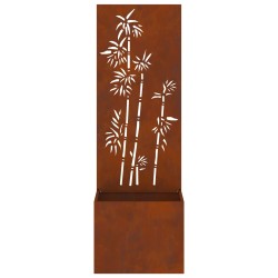 Écran de confidentialité de jardin Floral Rouillé 50 x 150 cm 537478537478