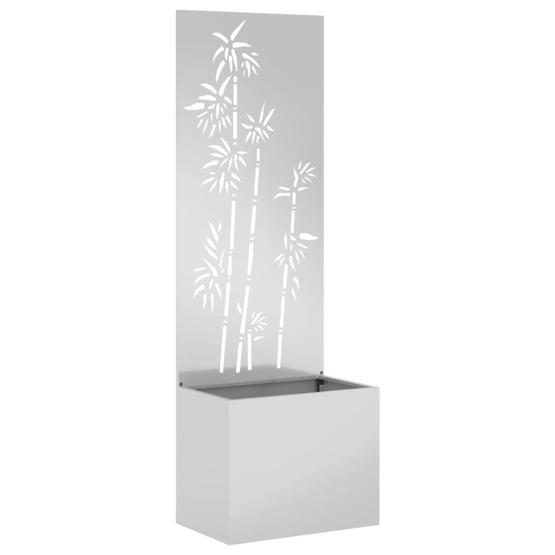 Écran de confidentialité de jardin Floral Argenté 50 x 150 cm 537479537479
