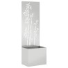 Écran de confidentialité de jardin Floral Argenté 50 x 150 cm 537479537479