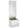 Écran de confidentialité de jardin Floral Argenté 50 x 150 cm 537479537479