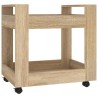 Chariot de bureau Chêne sonoma 60x45x60 cm Bois d'ingénierie 537481537481