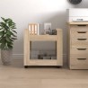 Chariot de bureau Chêne sonoma 60x45x60 cm Bois d'ingénierie 537481537481