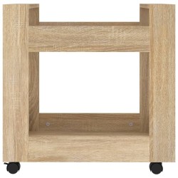 Chariot de bureau Chêne sonoma 60x45x60 cm Bois d'ingénierie 537481537481
