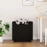 Chariot de bureau Noir 60x45x60 cm Bois d'ingénierie 537482537482