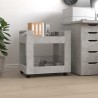 Chariot de bureau Gris béton 60x45x60 cm Bois d'ingénierie 537483537483