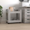 Chariot de bureau Sonoma gris 60x45x60 cm Bois d'ingénierie 537484537484