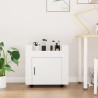 Chariot de bureau Blanc 60x45x60 cm Bois d'ingénierie 537486537486