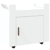 Chariot de bureau Blanc 60x45x60 cm Bois d'ingénierie 537486537486