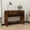 Table console Chêne fumé 100x39x75 cm Bois d'ingénierie 537487537487