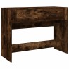 Table console Chêne fumé 100x39x75 cm Bois d'ingénierie 537487537487