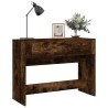 Table console Chêne fumé 100x39x75 cm Bois d'ingénierie 537487537487