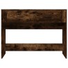 Table console Chêne fumé 100x39x75 cm Bois d'ingénierie 537487537487