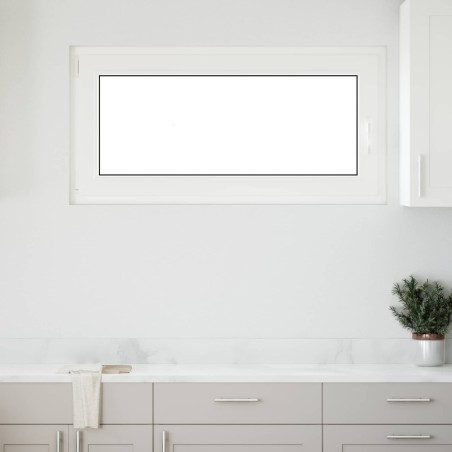 Fenêtre de sous-sol RISOR Blanc 120 x 60 cm PVC et verre 537492537492