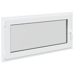 Fenêtre de sous-sol RISOR Blanc 120 x 60 cm PVC et verre 537492537492