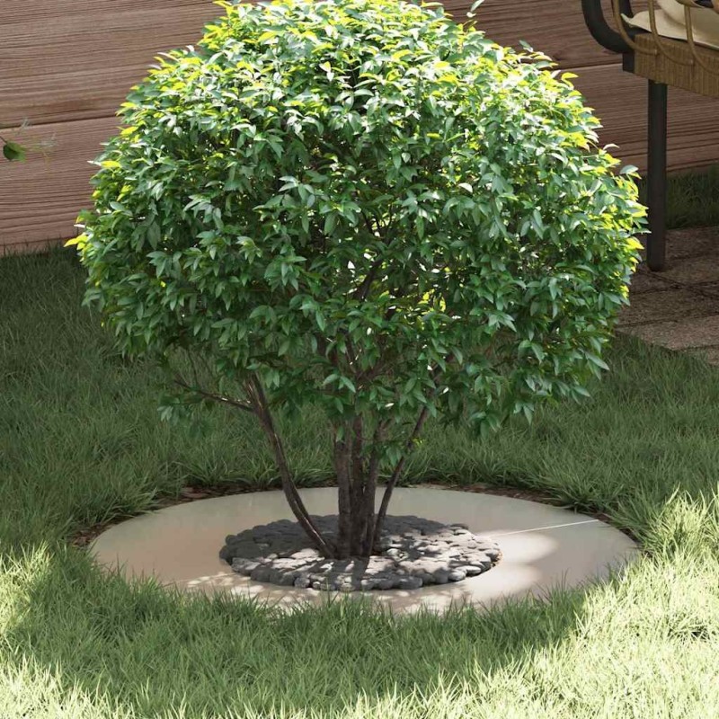 adapté pour anneaux d'arbre plats 5 pcs Argent Ø30 / 60 cm 537493537493