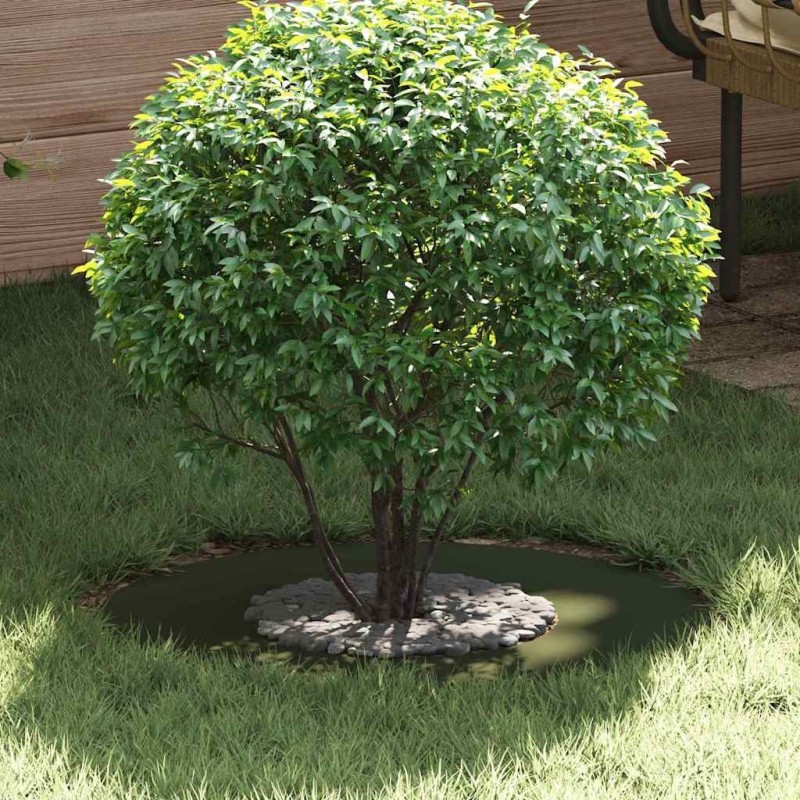 adapté pour anneau d'arbre plat Vert olive Ø30 / 60 cm Acier 537496537496