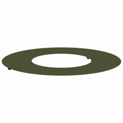 adapté pour anneau d'arbre plat Vert olive Ø30 / 60 cm Acier 537496537496