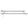 Cadre d'auvent avec Anthracite 3,5 x 2,5 m Aluminium 537502537502