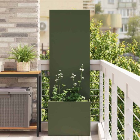 Écran de confidentialité de jardin Vert olive 50 x 150 cm 537507537507