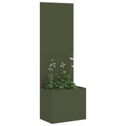 Écran de confidentialité de jardin Vert olive 50 x 150 cm 537507537507