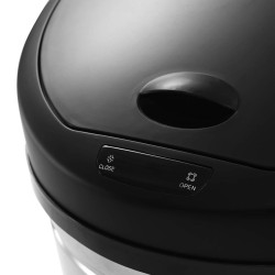 Corbeilles à papier Noir Acier inoxydable 537508537508