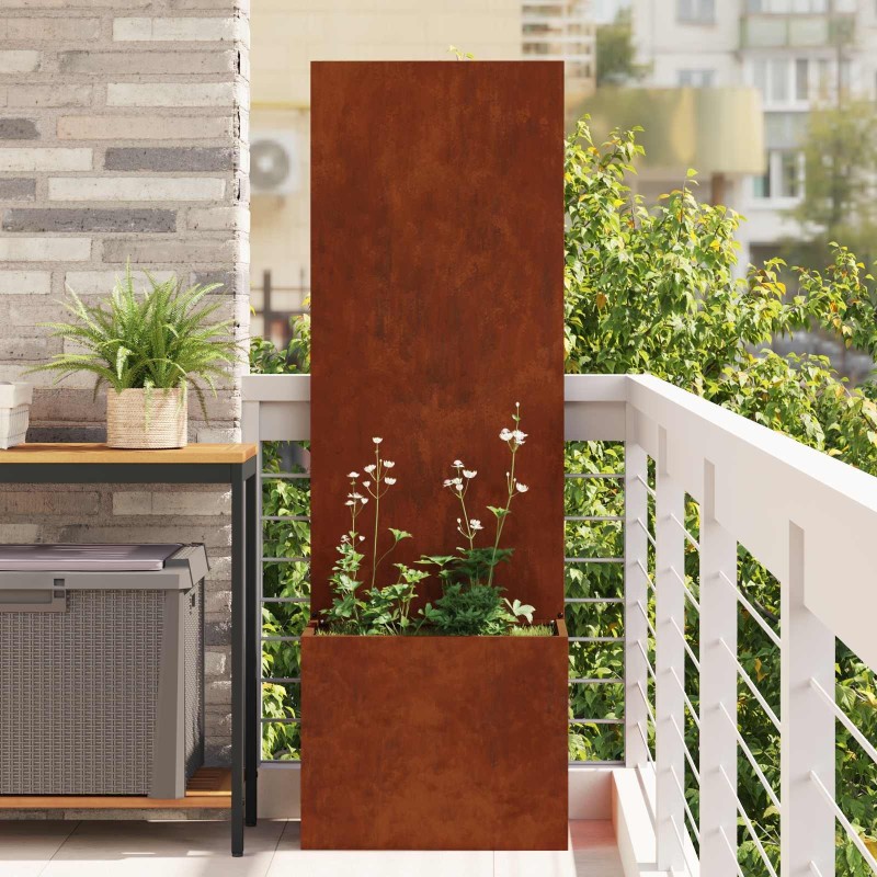 Écran de confidentialité de jardin Rouillé 50 x 32 x 150 cm 537511537511