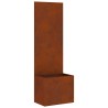 Écran de confidentialité de jardin Rouillé 50 x 32 x 150 cm 537511537511