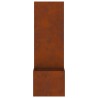 Écran de confidentialité de jardin Rouillé 50 x 32 x 150 cm 537511537511