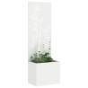 Écran de confidentialité de jardin Floral Blanc 50 x 150 cm 537513537513