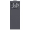Lumière de chemin LED solaire 2 pcs Anthracite 537519537519