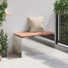 Banc de jardin Argent 80 x 40 x 43 cm Acier inoxydable 537523537523