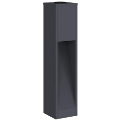 Lumière de Chemin LED Solaire 2 pcs Anthracite 537524537524
