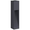 Lumière de Chemin LED Solaire 2 pcs Anthracite 537524537524