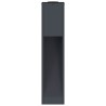 Lumière de Chemin LED Solaire 2 pcs Anthracite 537524537524