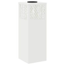 Lumière de chemin LED solaire 2 pcs Blanc Acier laminé à froid 537526537526