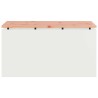 Banc de jardin Blanc 80 x 40 x 43 cm Acier 537531537531