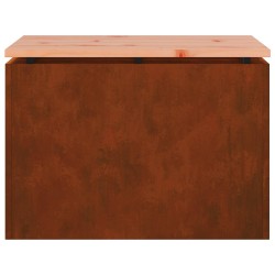 Banc de jardin Rouillé 60 x 40 x 43 cm 537533537533