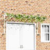 Auvent de porte 200x100x100 cm Bois de pin solide 537539537539
